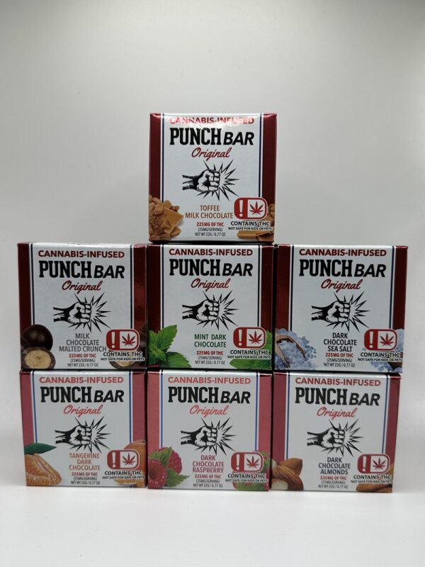 Punch Chocolate Bars 225MG